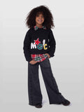 Long Sleeved Cropped Sweatshirt