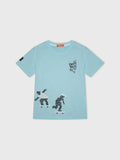 Short Sleeve Printed "Skate Days" T-Shirt