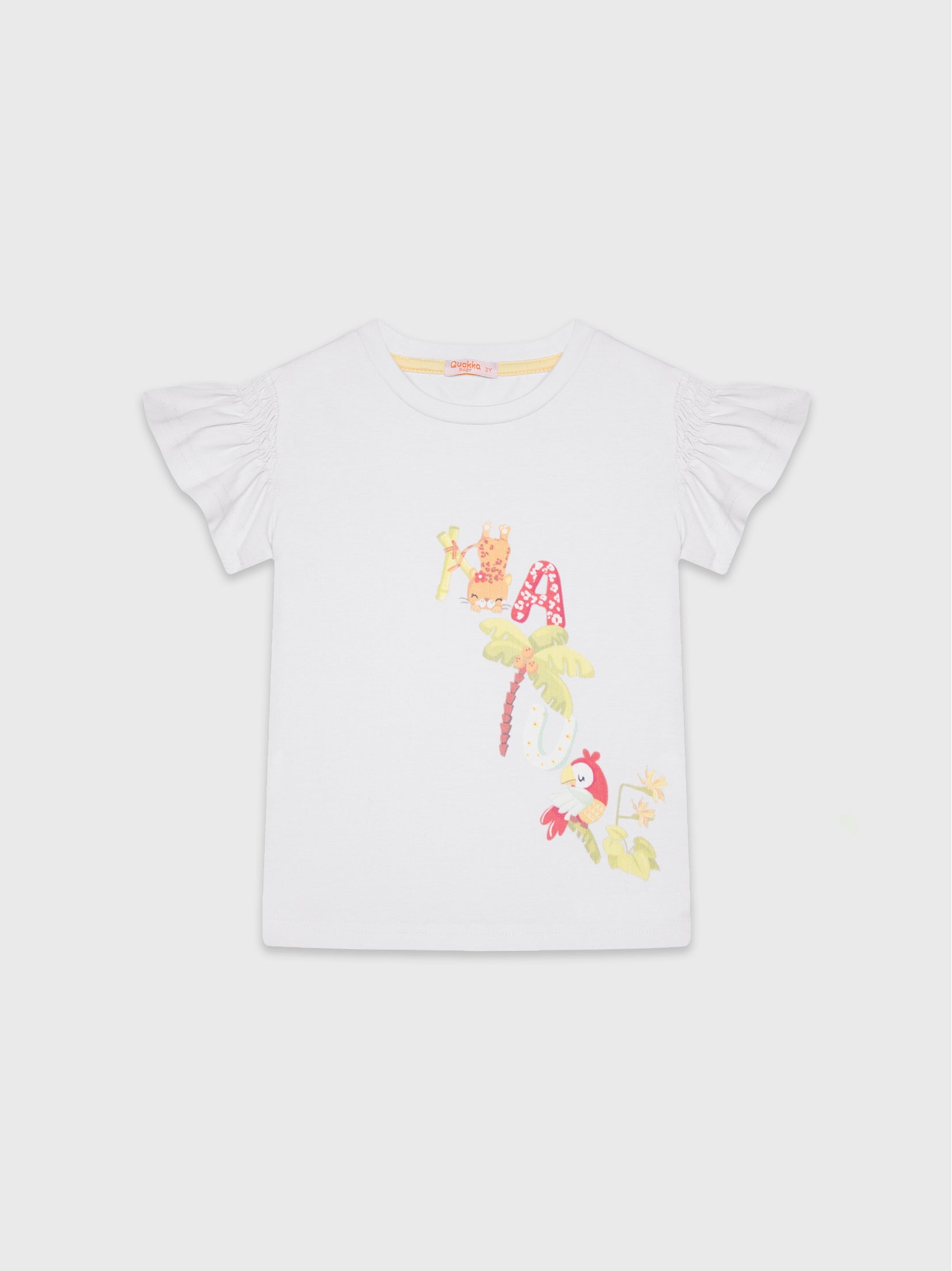 Short Sleeve Printed Blouse