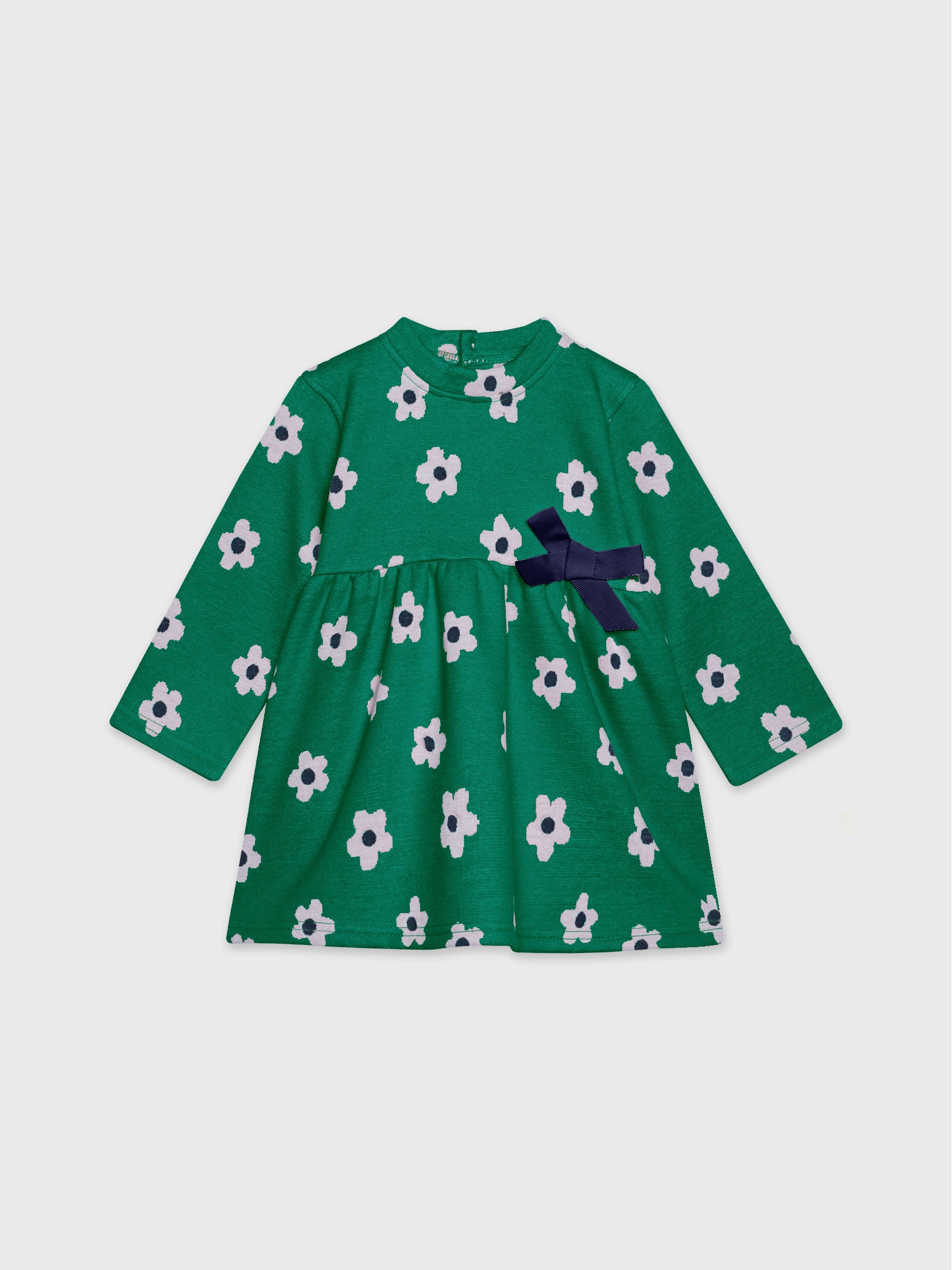 Floral Long Sleeved Dress
