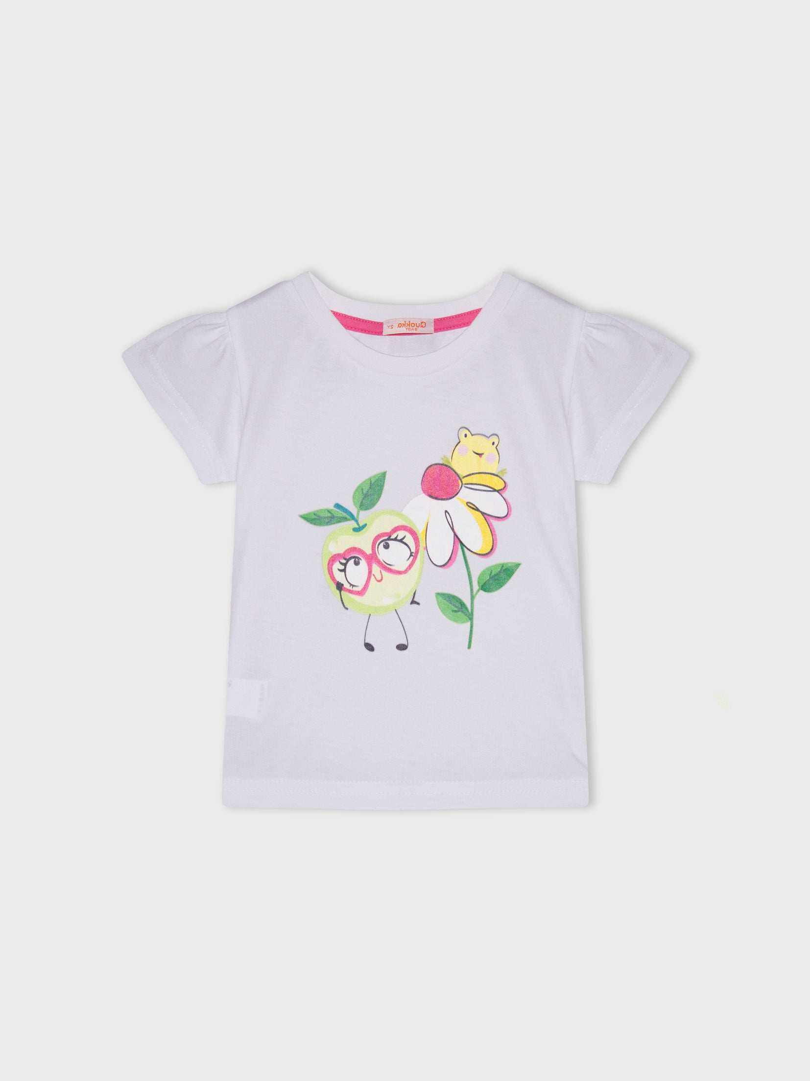 Short Sleeve Printed Blouse
