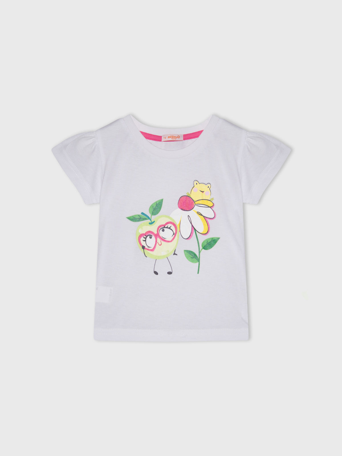 Short Sleeve Printed Blouse