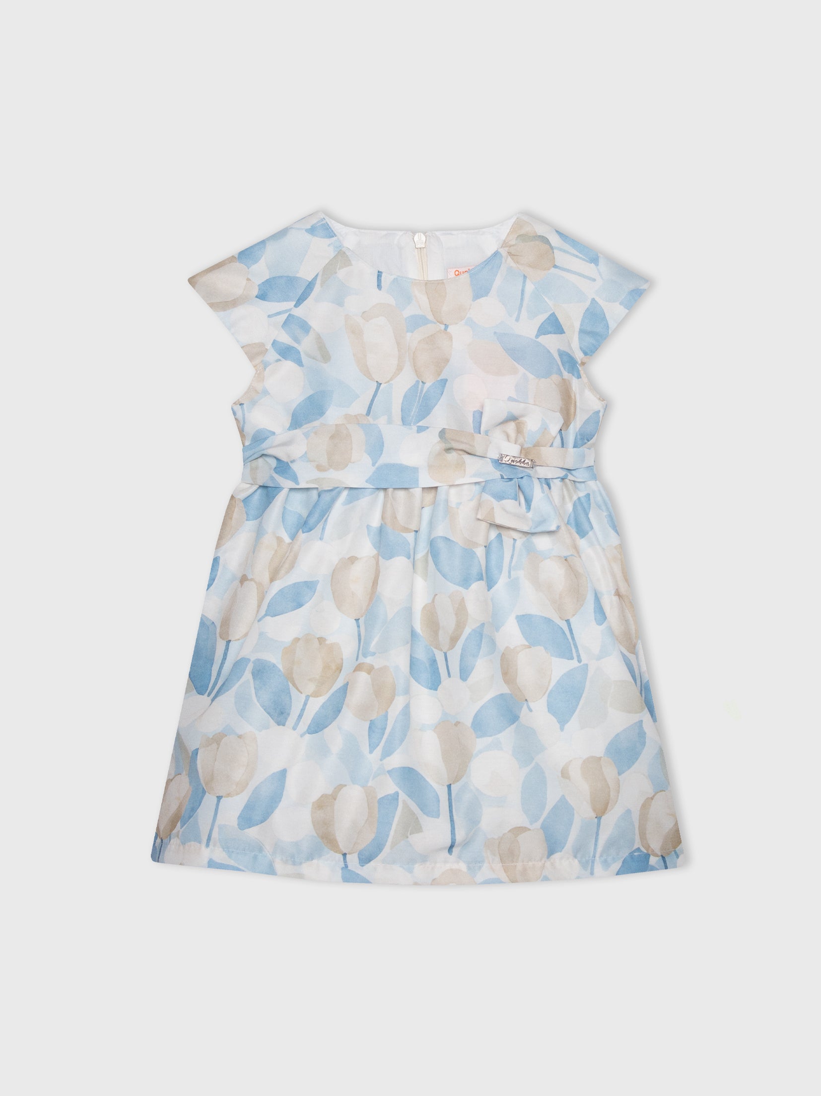 Short Sleeve Printed Dress