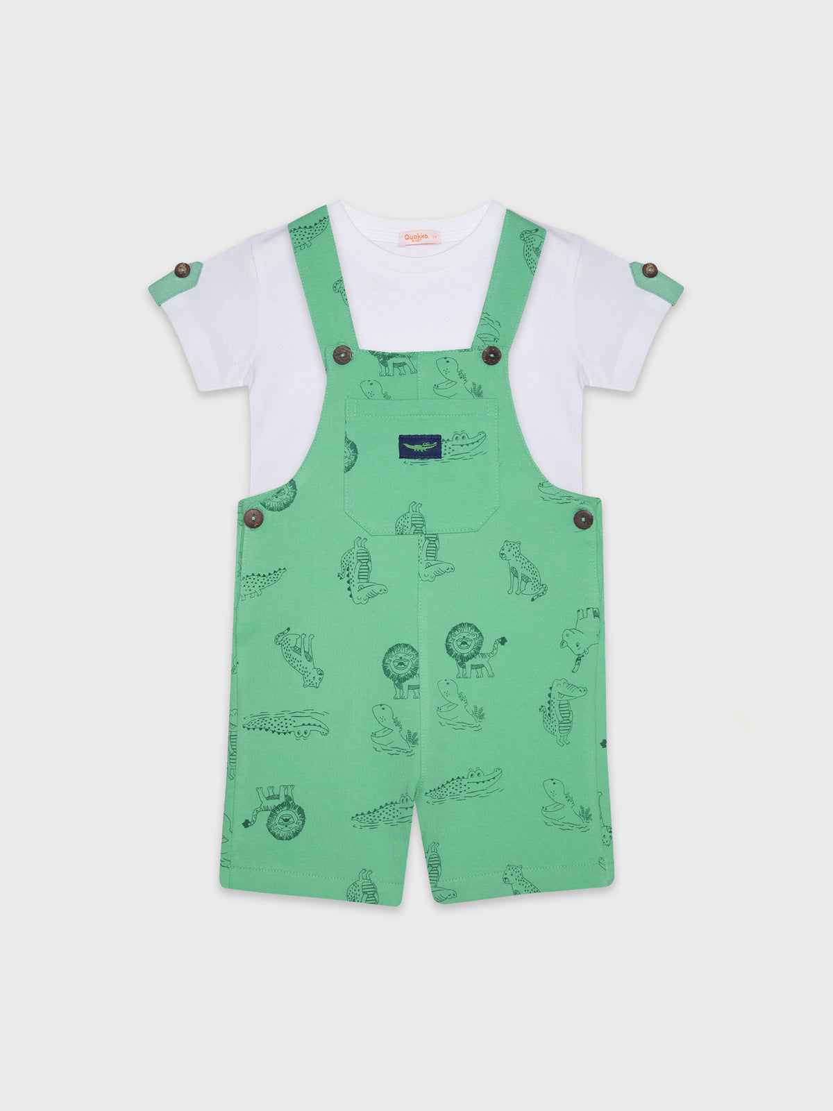 Overalls and T-Shirt Set
