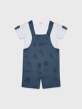 Overalls and T-Shirt Set