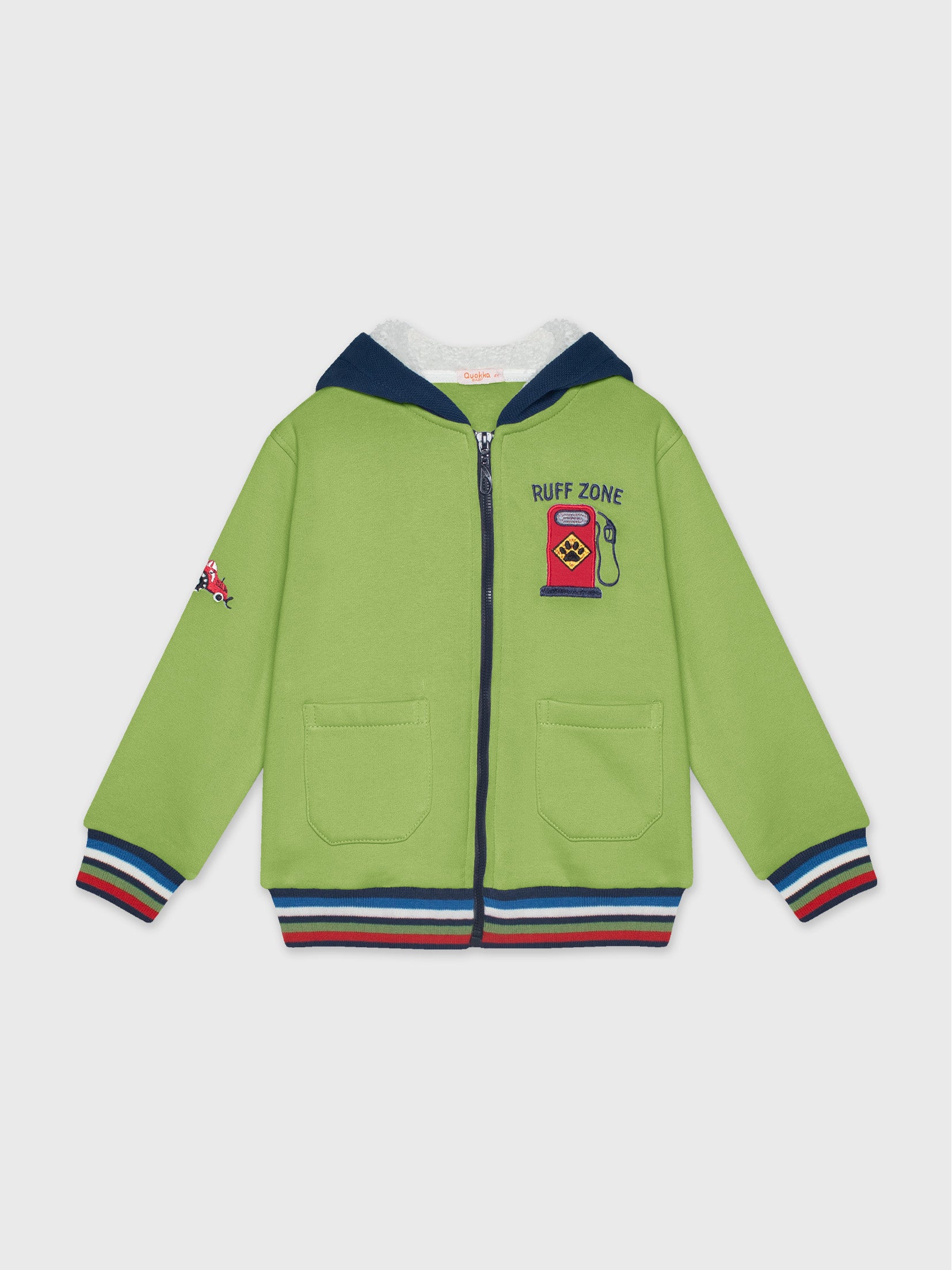 Long Sleeved Hooded Jacket