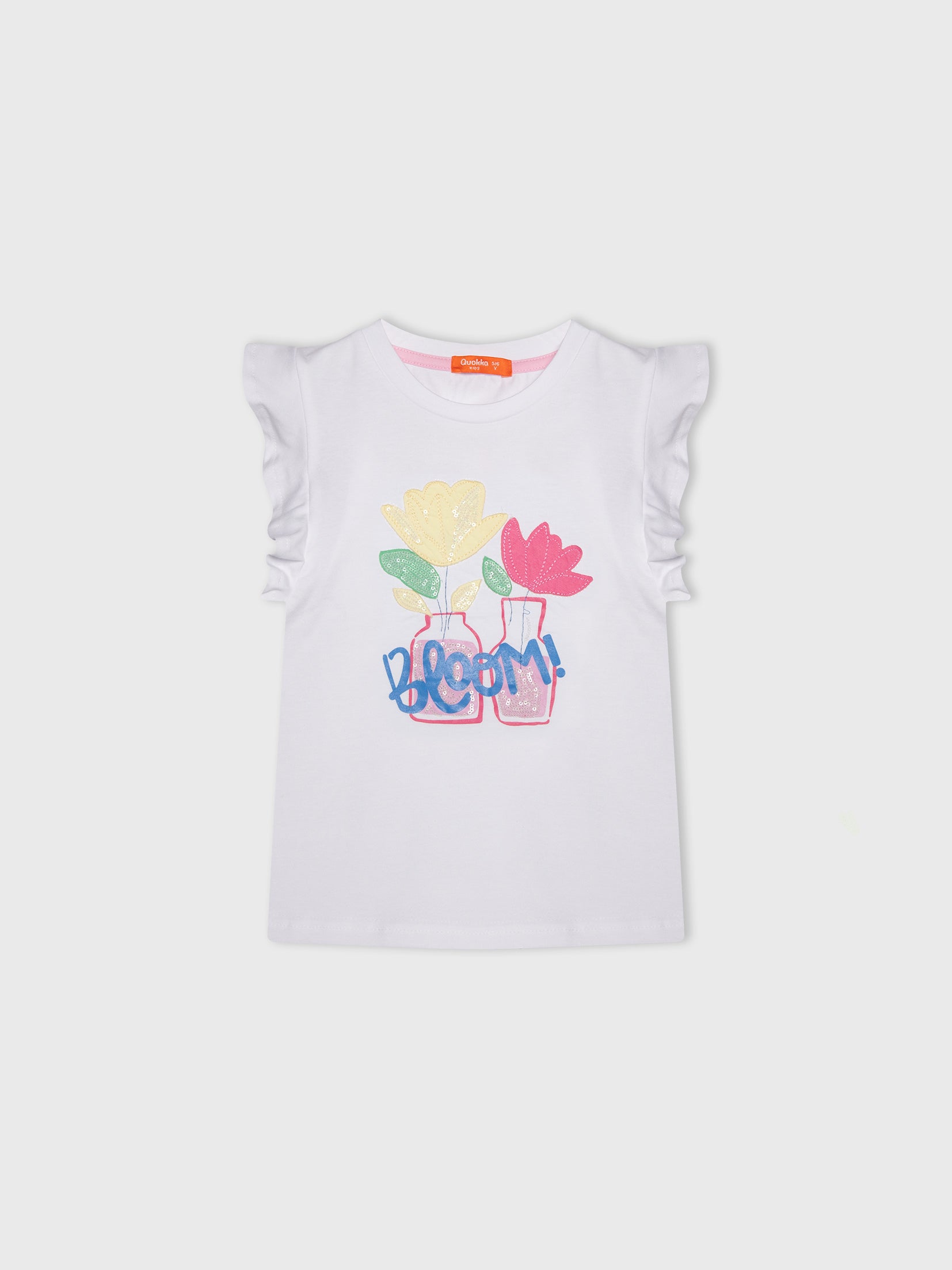 Sleeveless Floral Printed Blouse