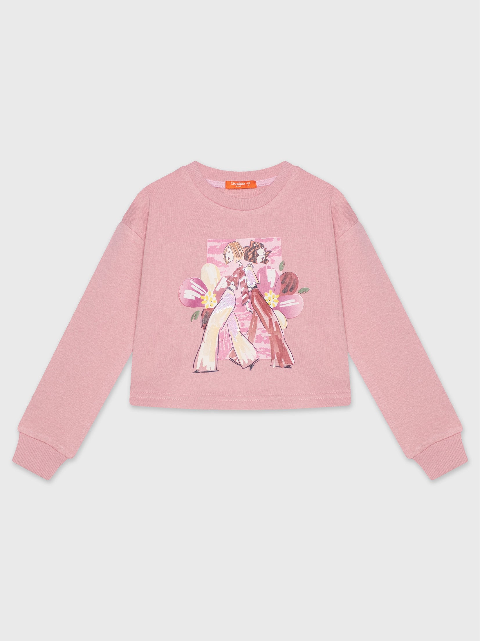 Long Sleeved Cropped Sweatshirts