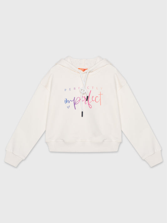 Long Sleeved Cropped Hoodie