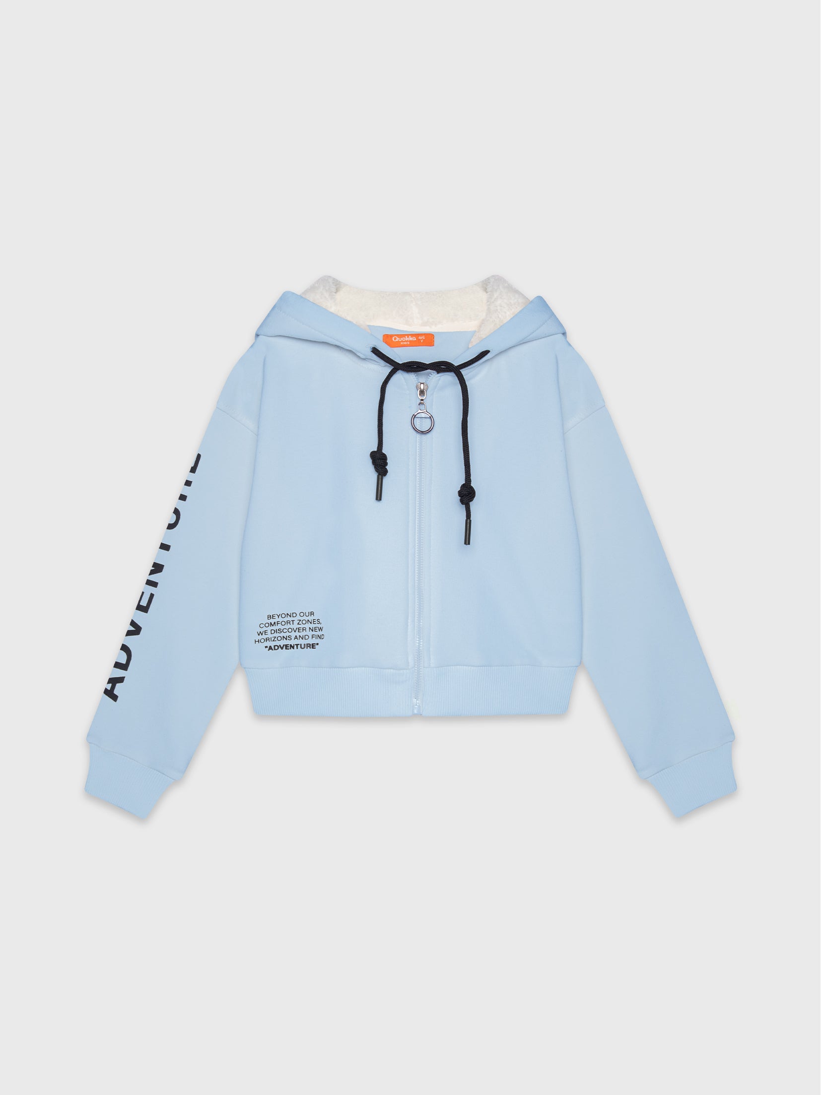 Long Sleeved Cropped Hoodie