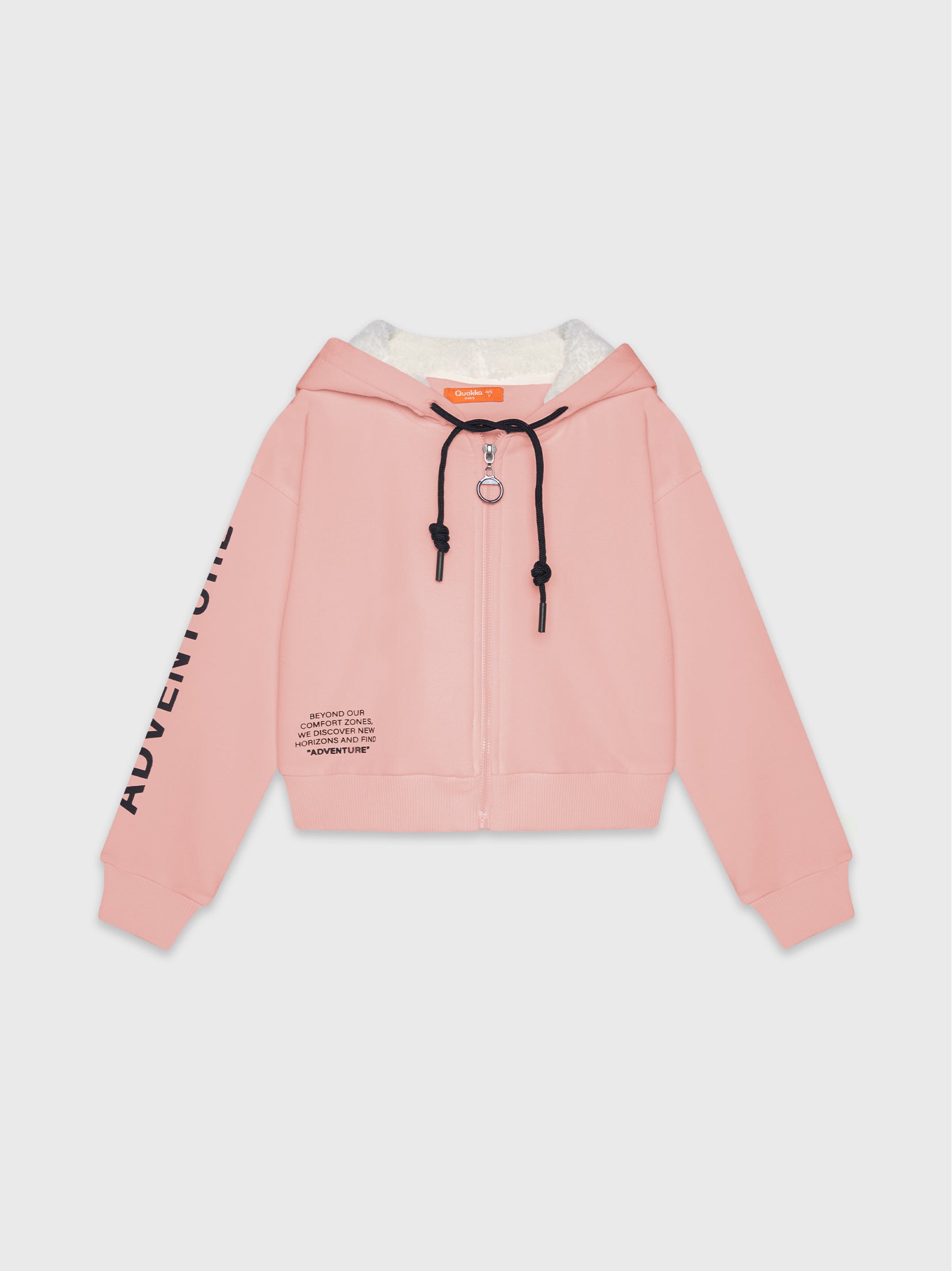 Long Sleeved Cropped Hoodie