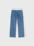 Denim Wide Leg Pants