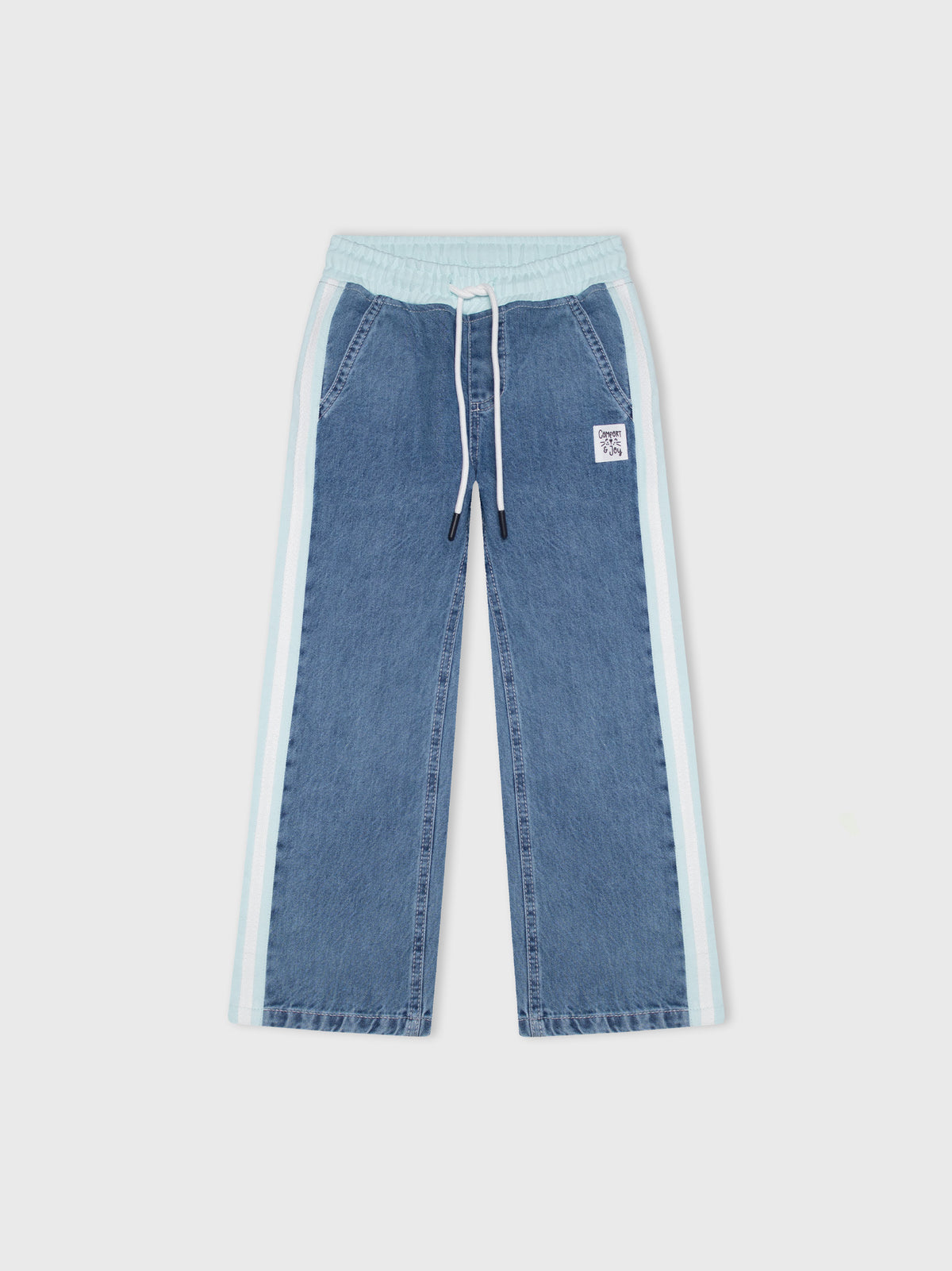 Denim Wide Leg Pants