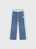 Denim Wide Leg Pants