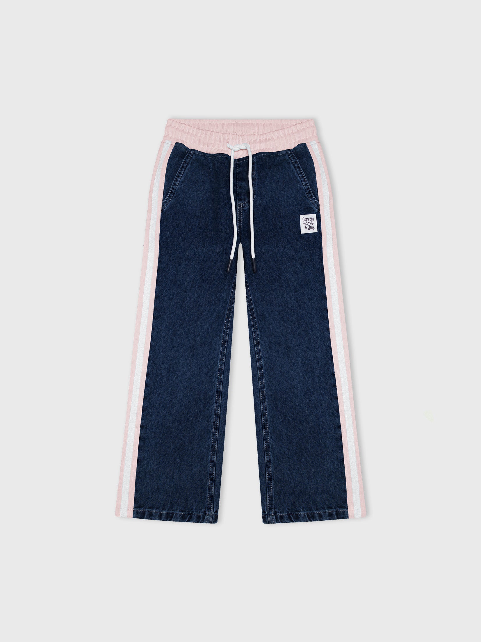 Denim Wide Leg Pants