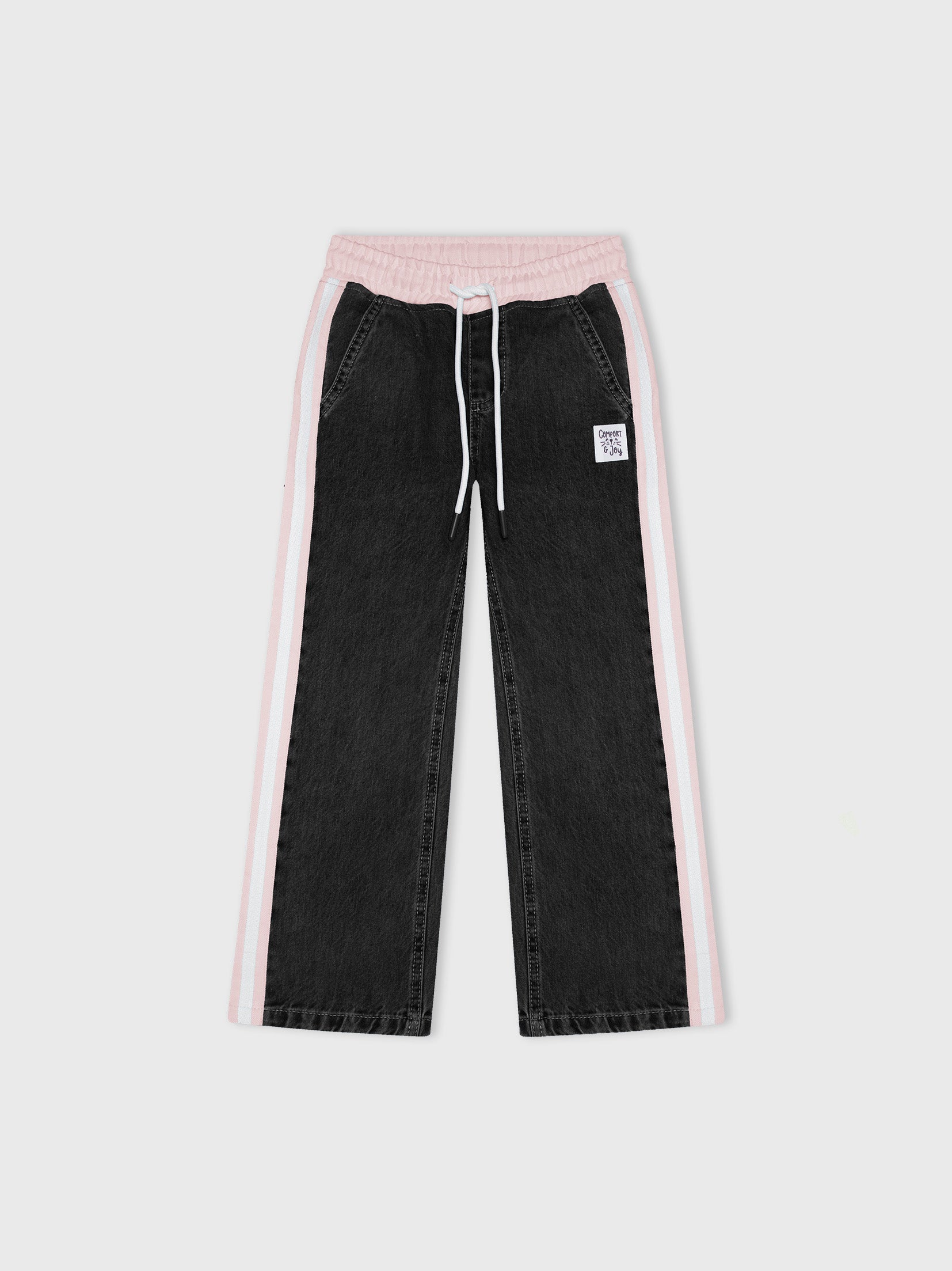 Denim Wide Leg Pants
