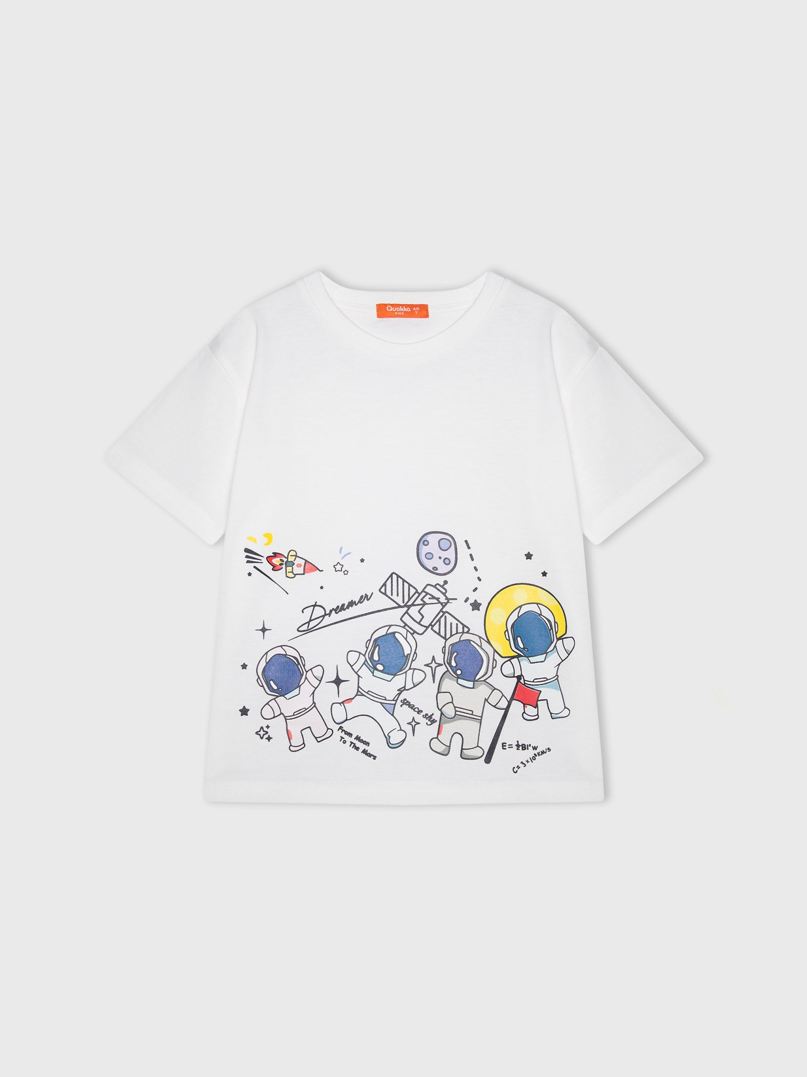 Short Sleeve Printed "Astronaut " T-Shirt
