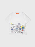 Short Sleeve Printed "Astronaut " T-Shirt
