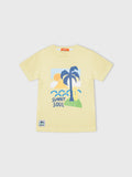 Short Sleeve Printed "Sunny Soul" T-Shirt