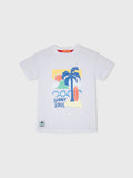 Short Sleeve Printed "Sunny Soul" T-Shirt
