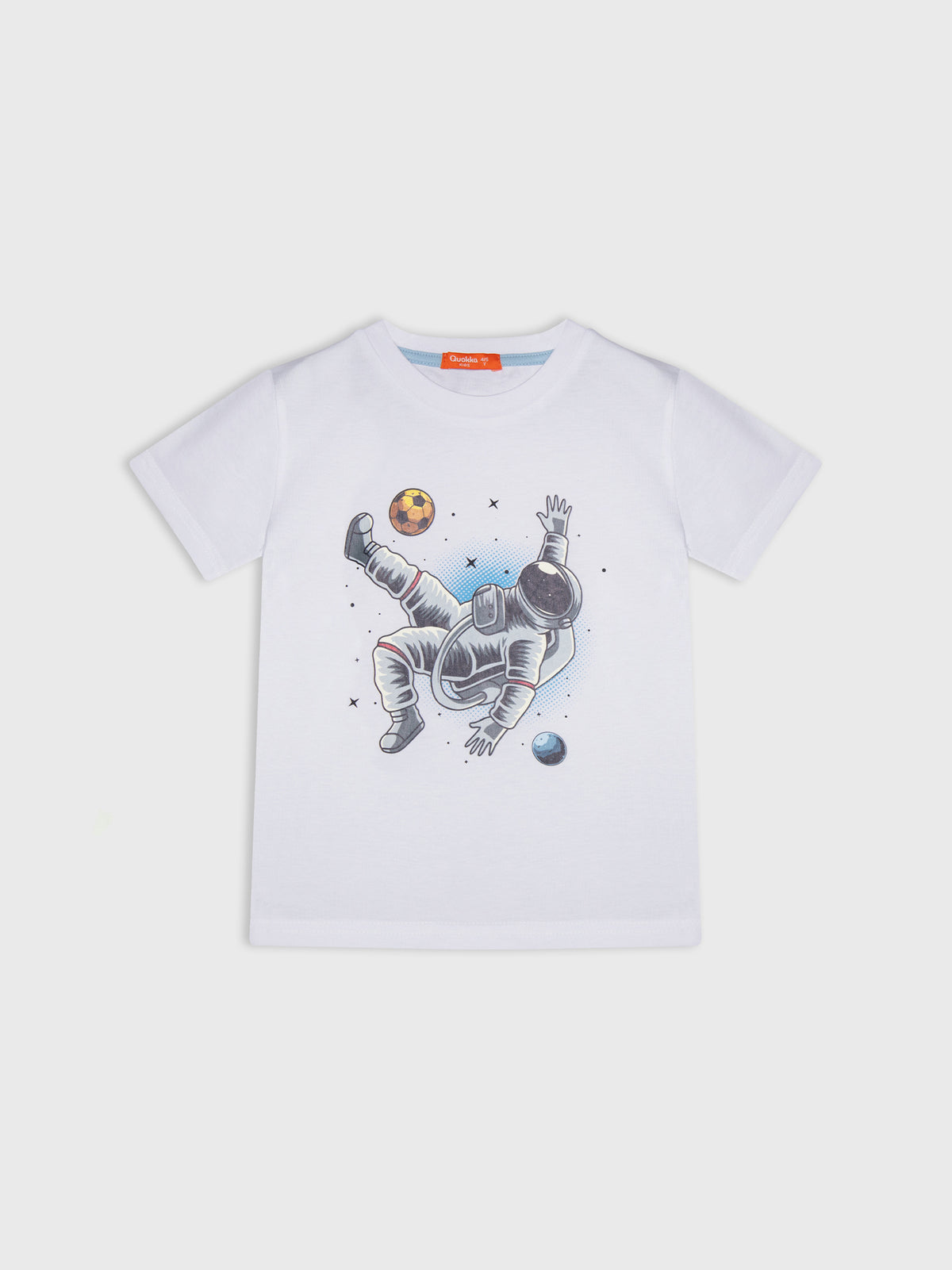 Short Sleeve Printed "Astronaut Player" T-Shirt