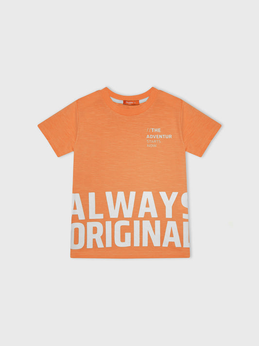 Short Sleeve Printed "Always Original" T-Shirt