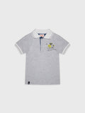 Short Sleeve Printed  Polo Shirt