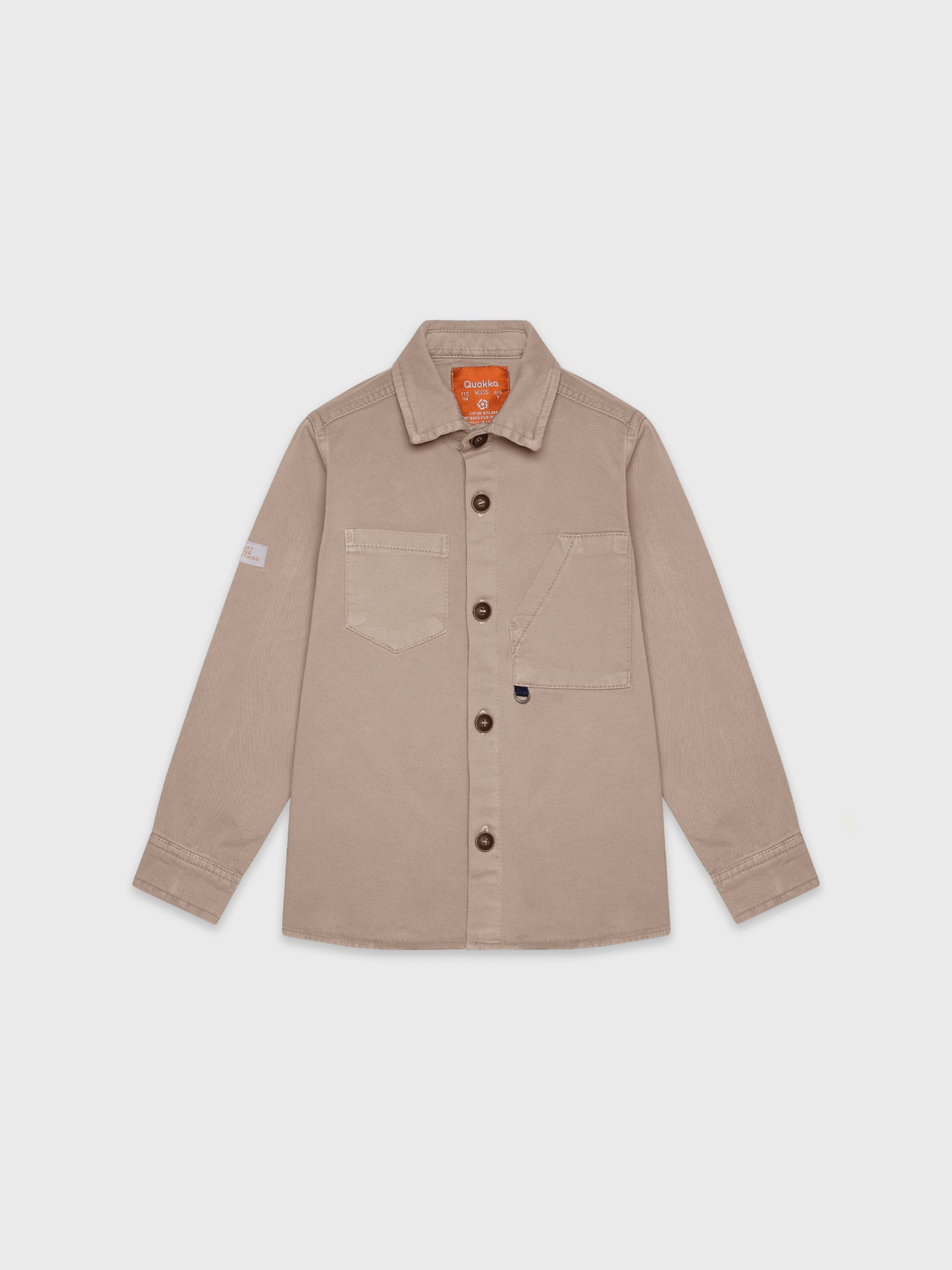 Long Sleeve Gabardine Shirt
