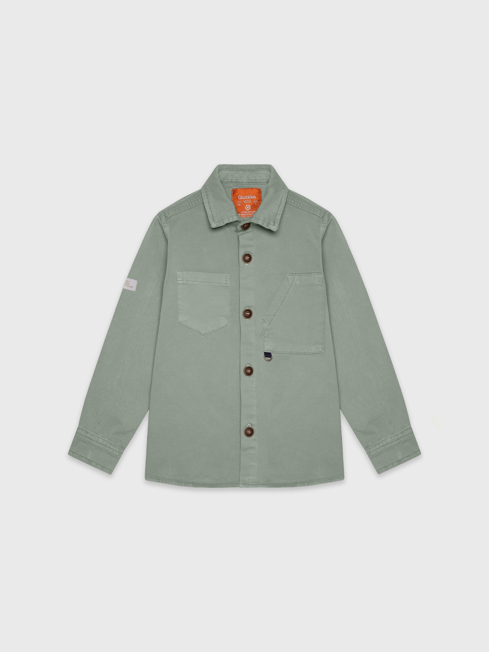 Long Sleeve Gabardine Shirt