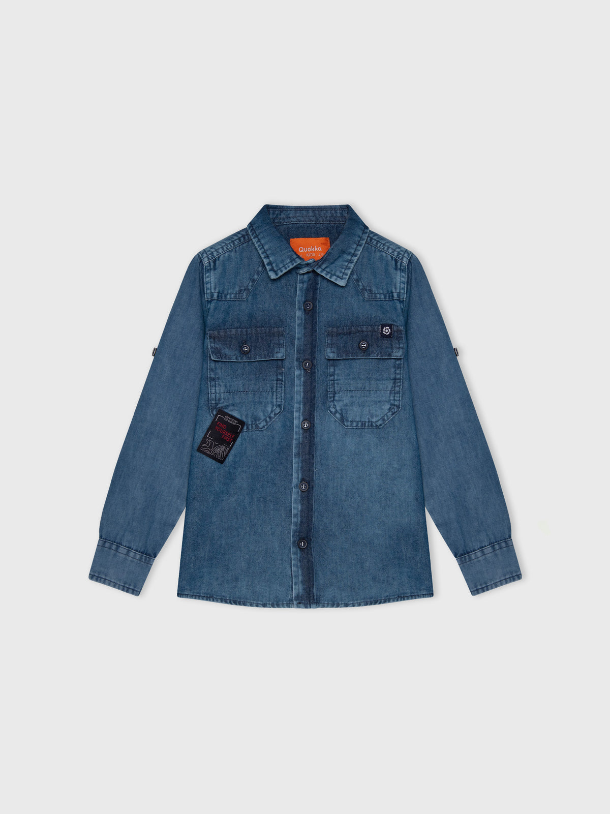 Long Sleeved Denim Shirt