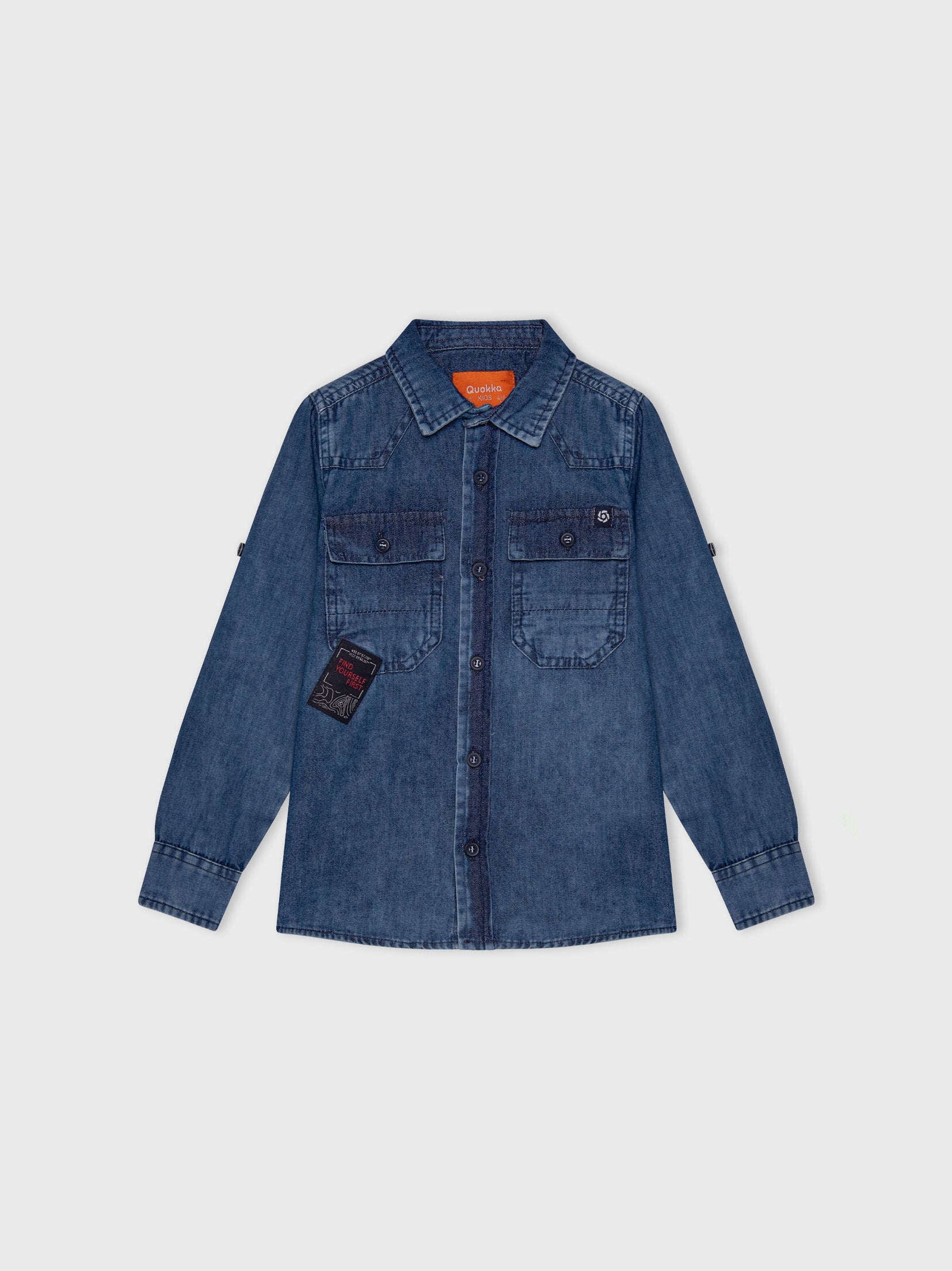 Long Sleeved Denim Shirt