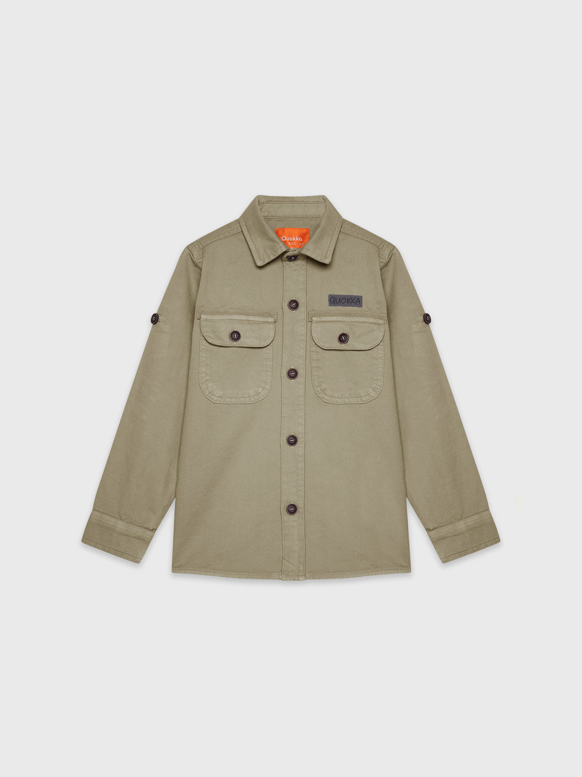 Long Sleeve Gabardine Shirt