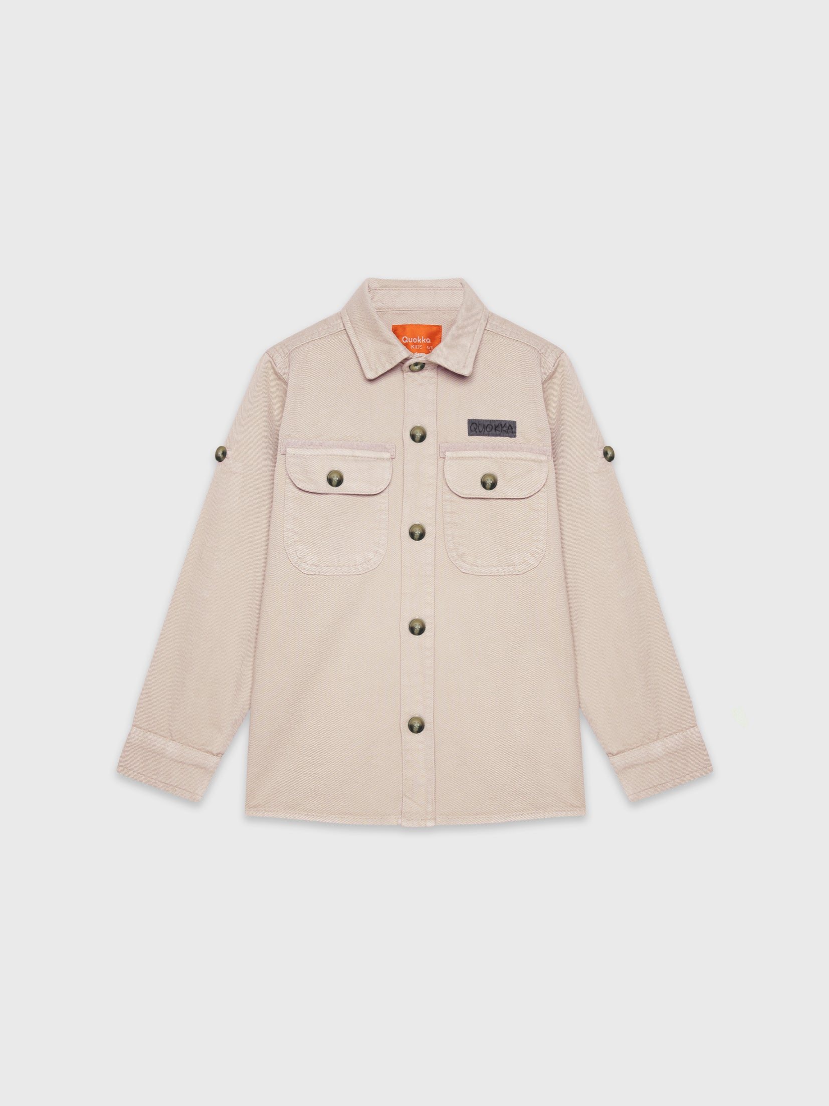 Long Sleeve Gabardine Shirt