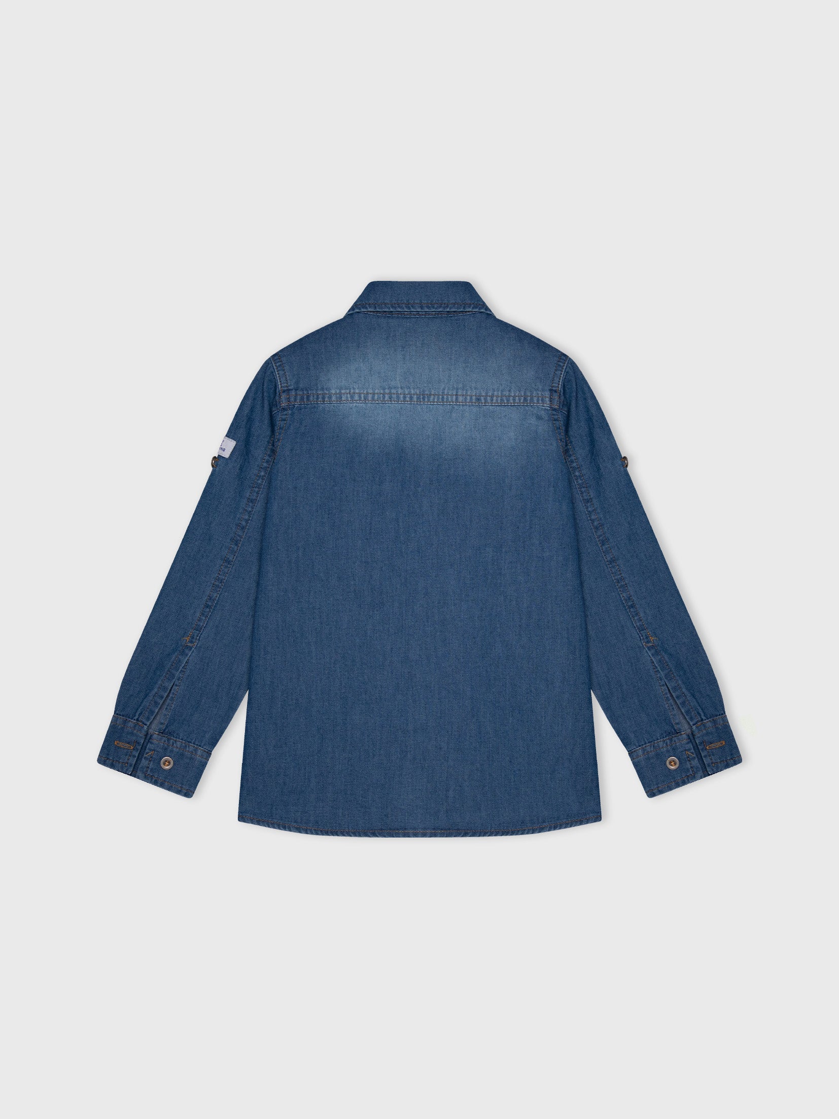 Long Sleeved Denim Shirt