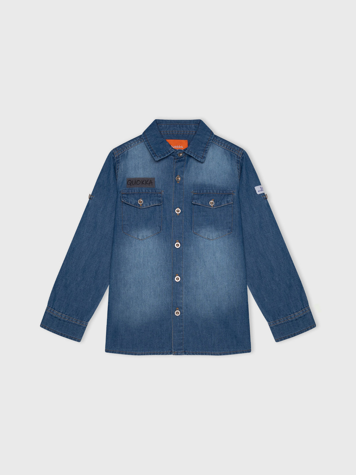 Long Sleeved Denim Shirt