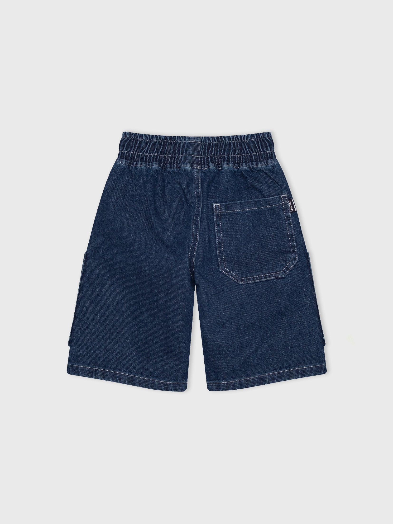 Denim Cargo Shorts
