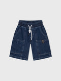 Denim Cargo Shorts