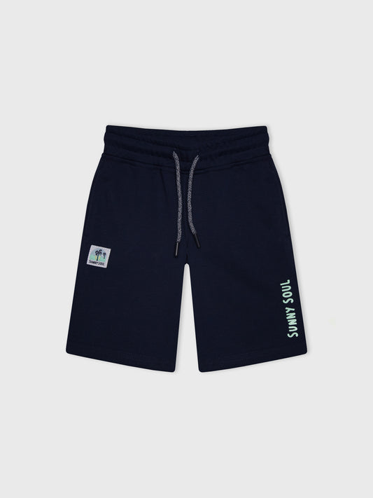 Comfy Printed "Sunny Soul" Shorts