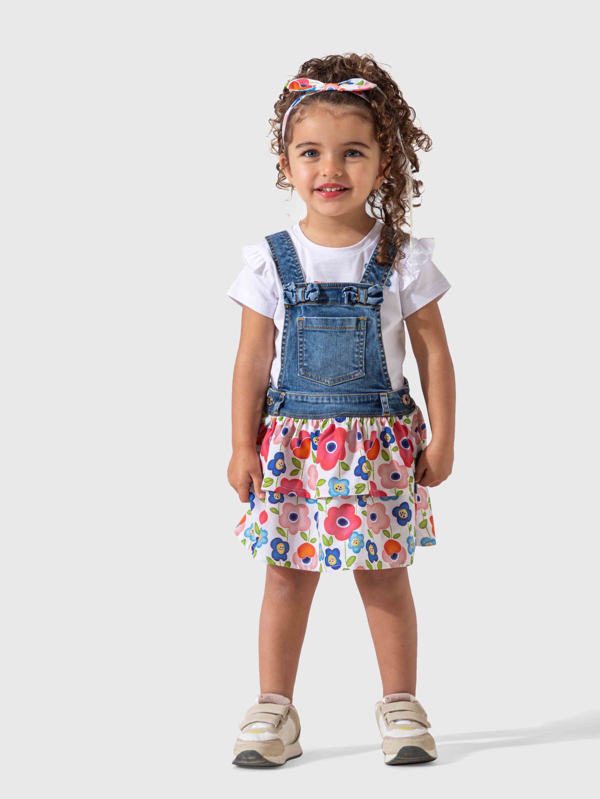 Sleeveless Dress With Headband